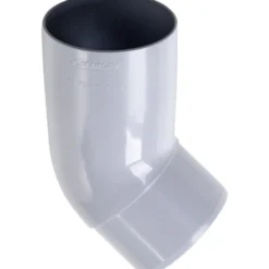 Marley Fallrohrbogen 45° DN 75 Kunststoff grau