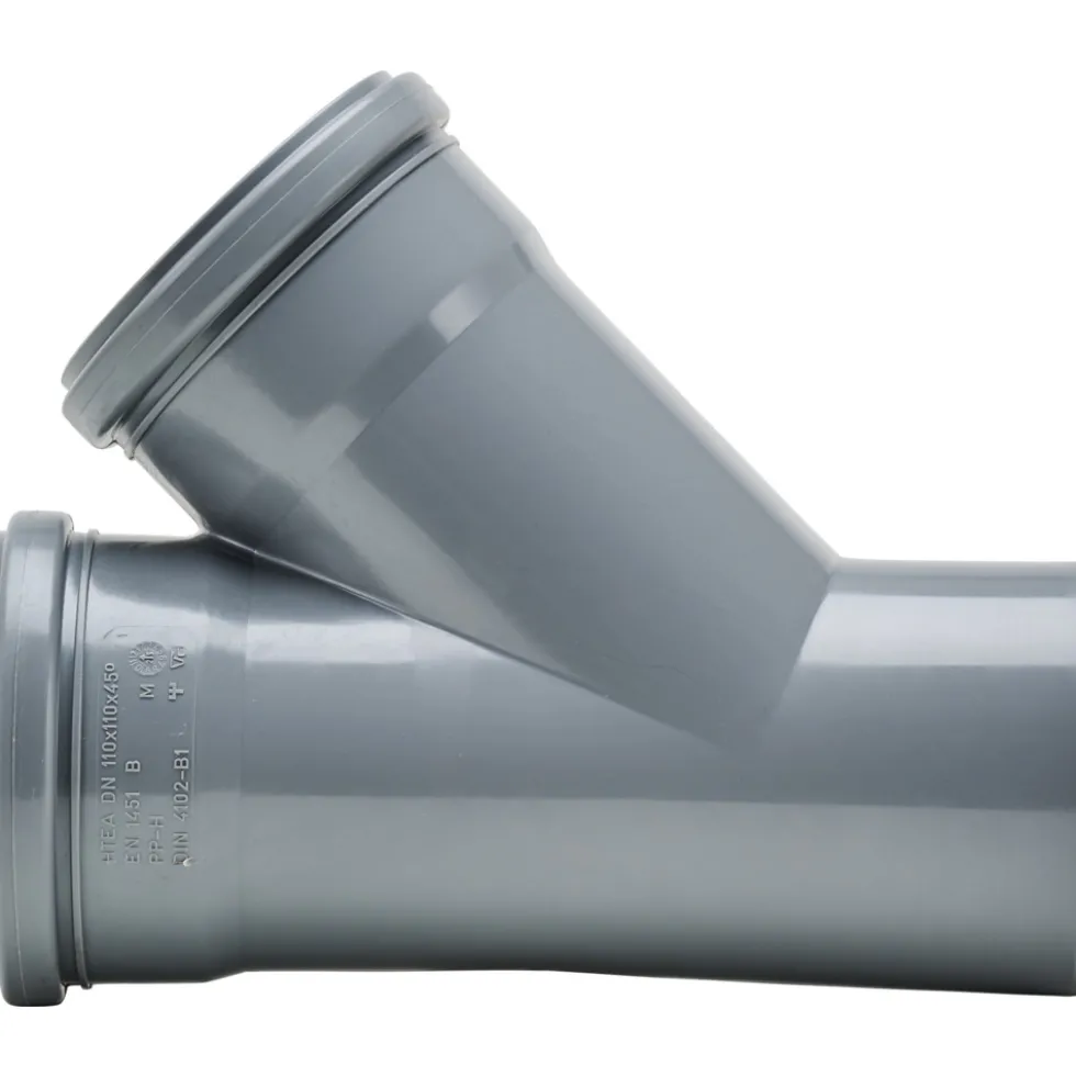 Marley HTEA-Abzweig DN 110/110 mit Winkel 45°