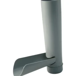 Marley Regenfallrohrklappe NW 53 Kunststoff grau