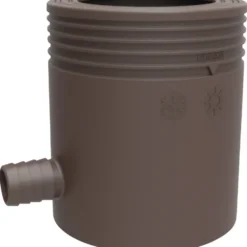 Marley Regensammler mit Filter NW 53-75 Kunststoff braun