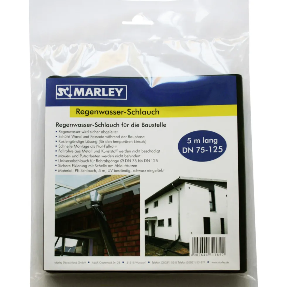 Marley Regenwasserschlauch DN 75 - 125 schwarz 5 m