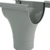 Marley Rinnenstutzen Kunststoff RG 100 DN 75 grau