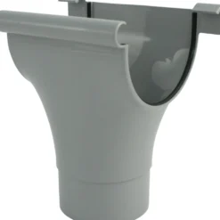 Marley Rinnenstutzen Kunststoff RG 100 DN 75 grau