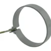 Marley Rohrschelle mit Ringschraube DN 53 Kunststoff grau 2 Stück