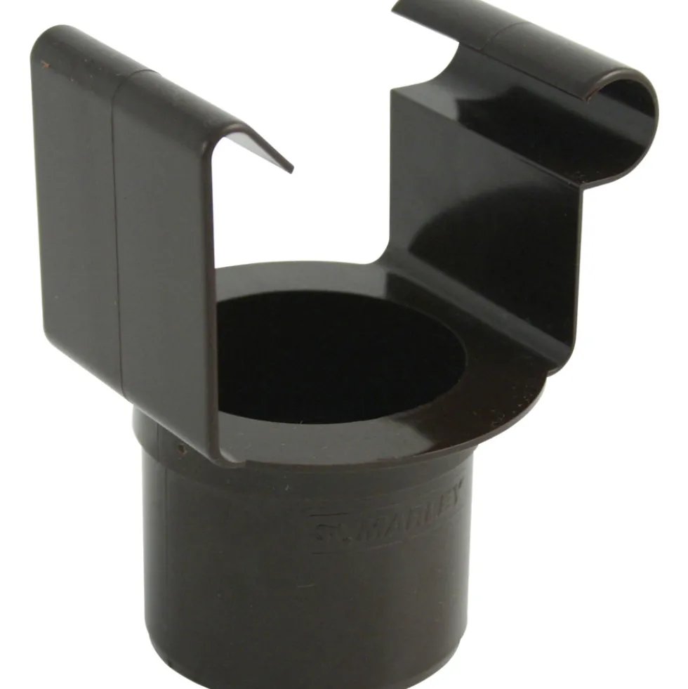 Marley Stutzen für Kastenrinne RG 70 DN 53 Kunststoff braun