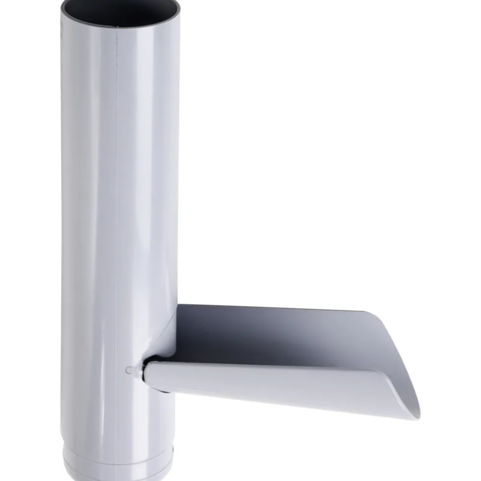 Marley Wasserablaufklappe DN 75 Kunststoff grau