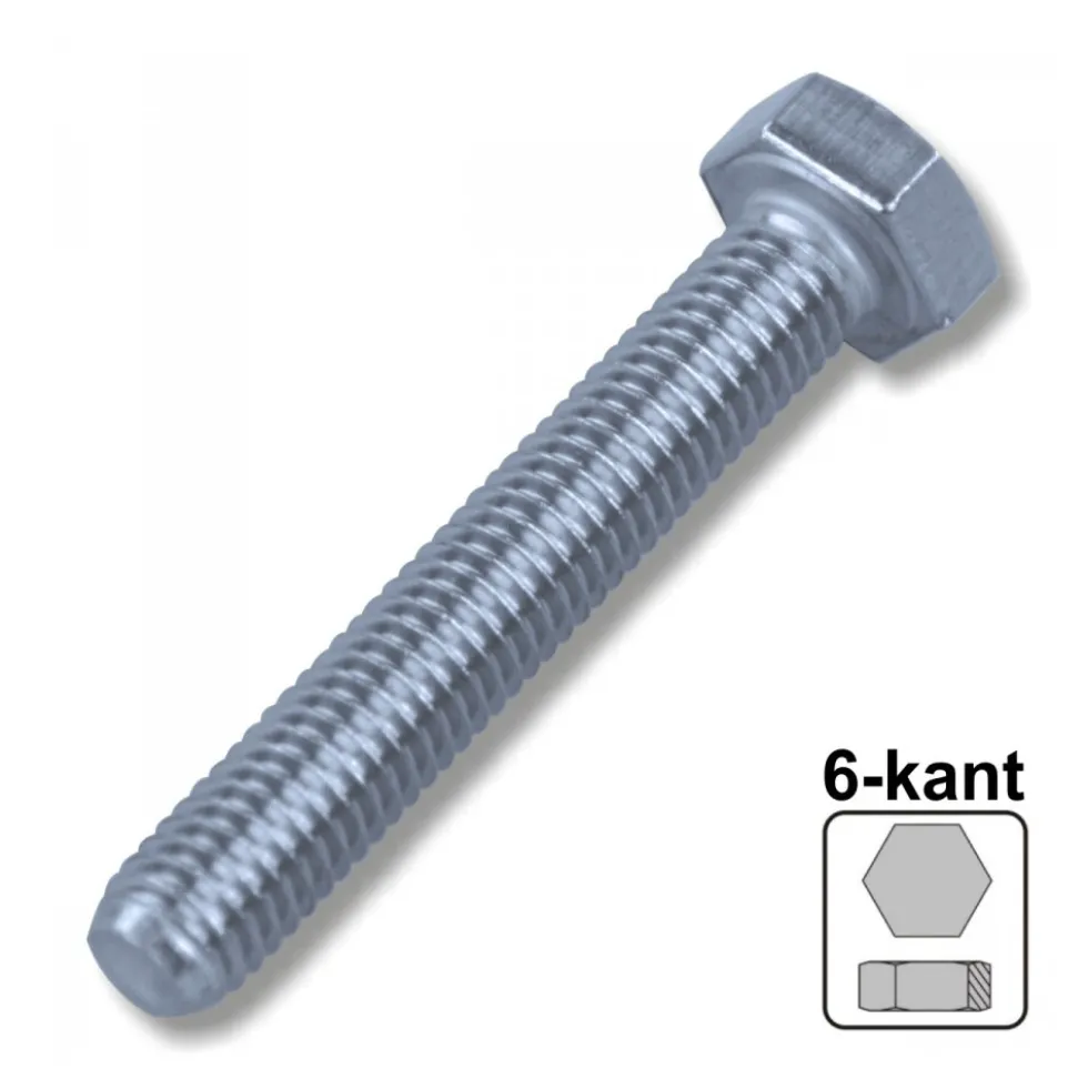 Maschinenschraube A2 M6 x 16 mm