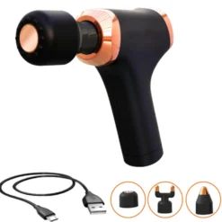 Massage Gun 4,5 W 3 Aufsätze - B-Ware