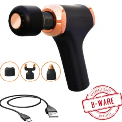 Massage Gun 4,5 W 3 Aufsätze - B-Ware