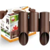 Maxi Rasenkante Palisade 2,1 m braun 3er 24,2 cm
