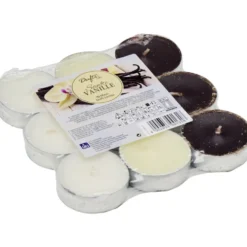 Maxi-Teelichter-Set 9 Stück sanfte Vanille