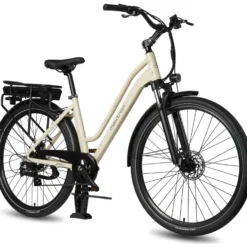 maxtron City-E-Bike "Urban 7" 28" creme-weiß - Aktionspreis