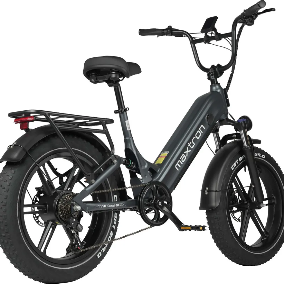 maxtron Offroad-E-Bike "Camel" 20" dunkelgrau