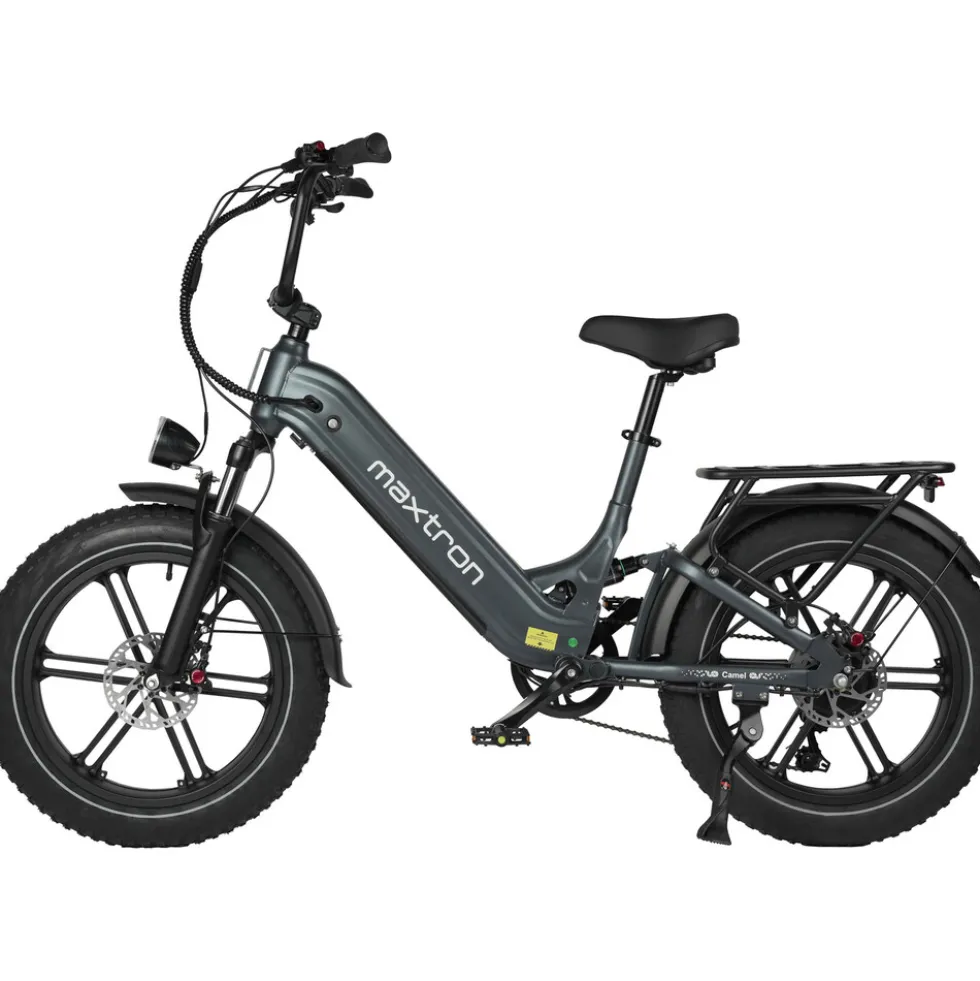 maxtron Offroad-E-Bike "Camel" 20" dunkelgrau