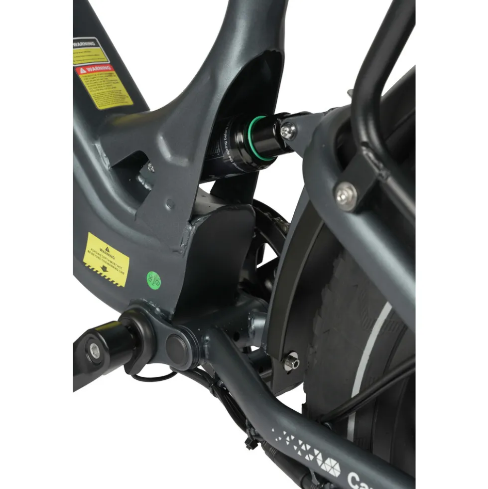 maxtron Offroad-E-Bike "Camel" 20" dunkelgrau