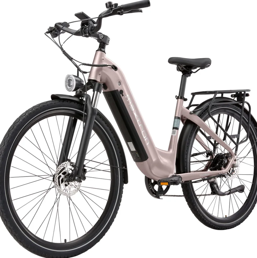 maxtron Trekking-E-Bike "Marathon" 28" goldfarben