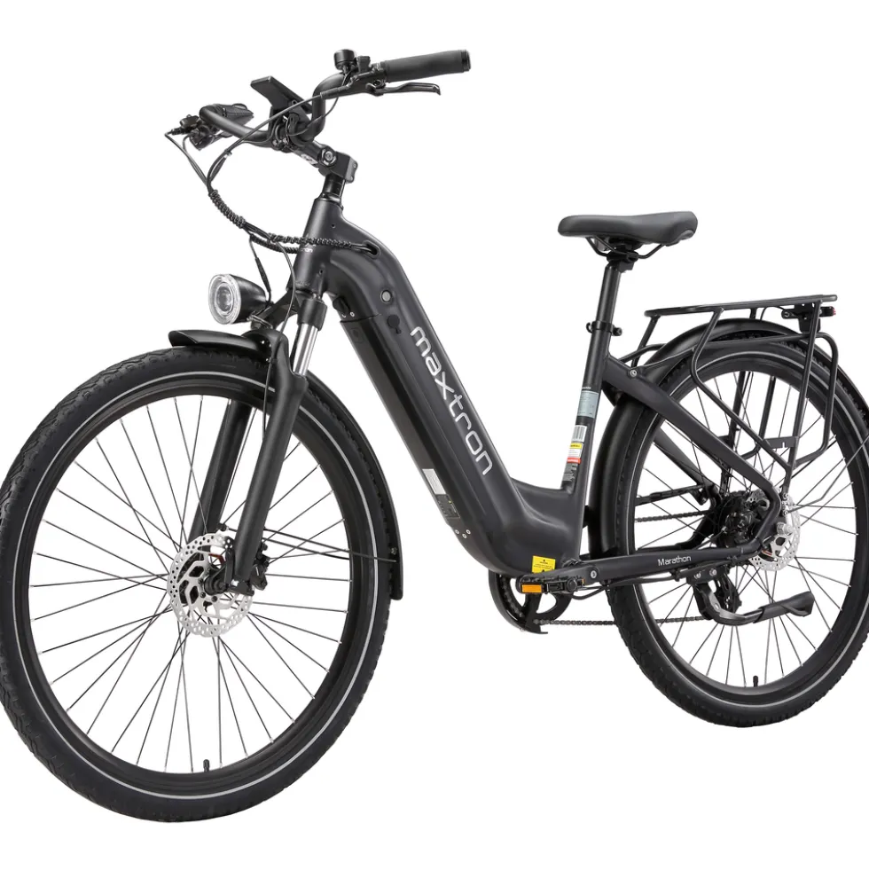 maxtron Trekking-E-Bike "Marathon" 28" schwarz