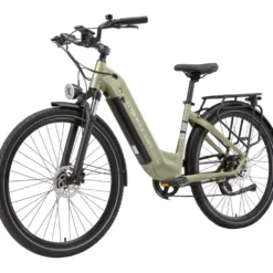 maxtron Trekking-E-Bike "Marathon" 28" grün-metallic