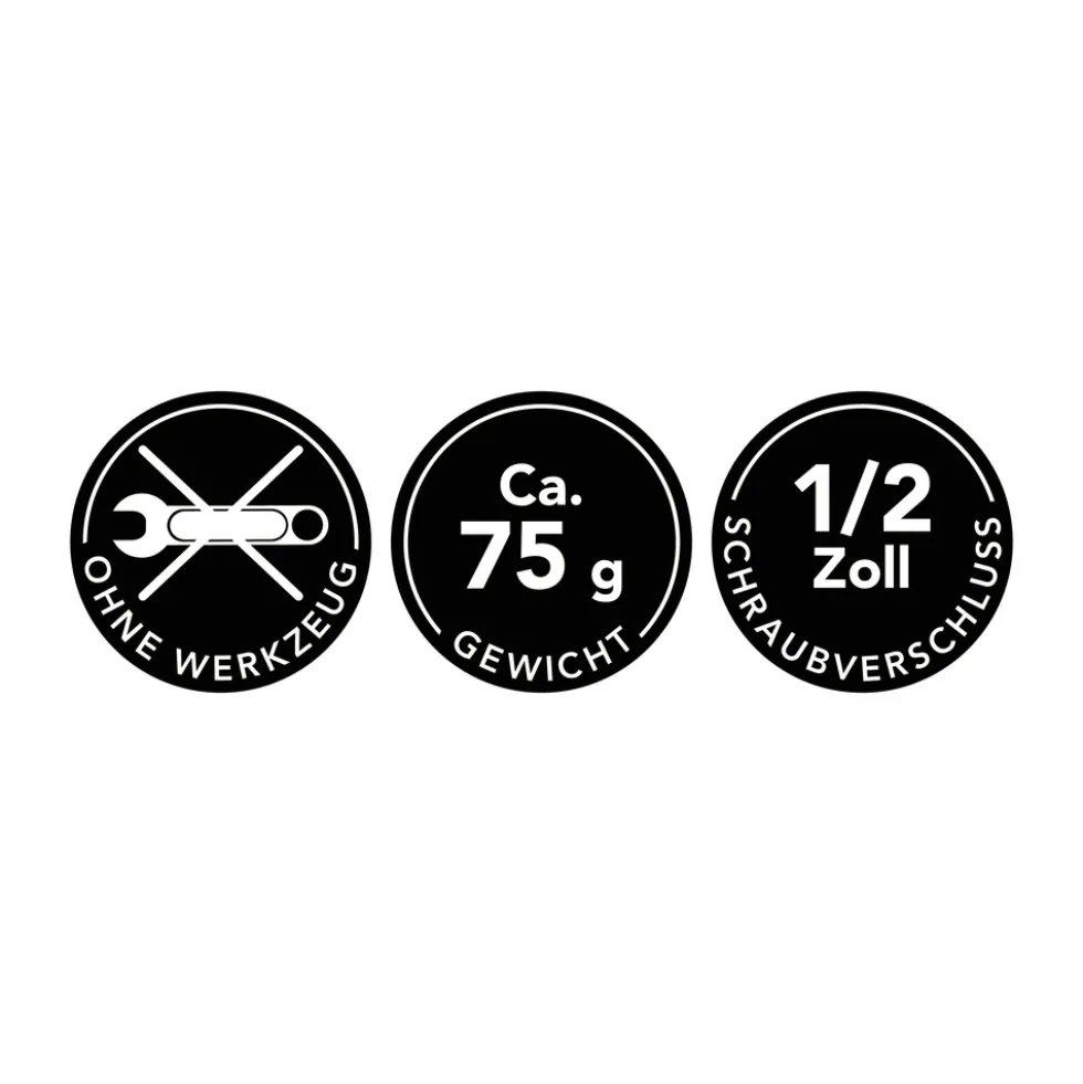 MAXXMEE LED-Durchlaufthermometer