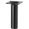 Möbelfuß POP 100 x 30 mm rund in Schwarz