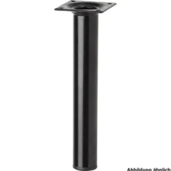 Möbelfuß POP 200 x 30 mm rund in Schwarz