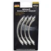 Möbelgriff aus Zinkdruckguss 96/5-12 mm 4-teilig nickelmatt