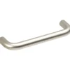 Möbelgriff 106mm Stahl, nickelmatt