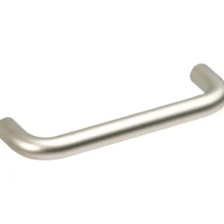 Möbelgriff 106mm Stahl, nickelmatt