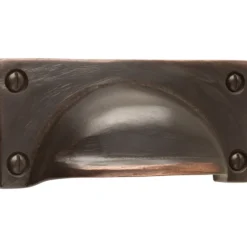 Möbelgriff 91 x 41 mm Eisen, Antik-Chrom-Look