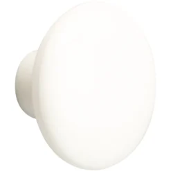 Möbelknopf 30 mm aus Kunststoff in Weiß