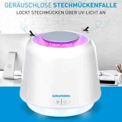 Mückenfalle USB-betrieben mit UV-LED 3 W und 3 Licht-Modi - B-Ware