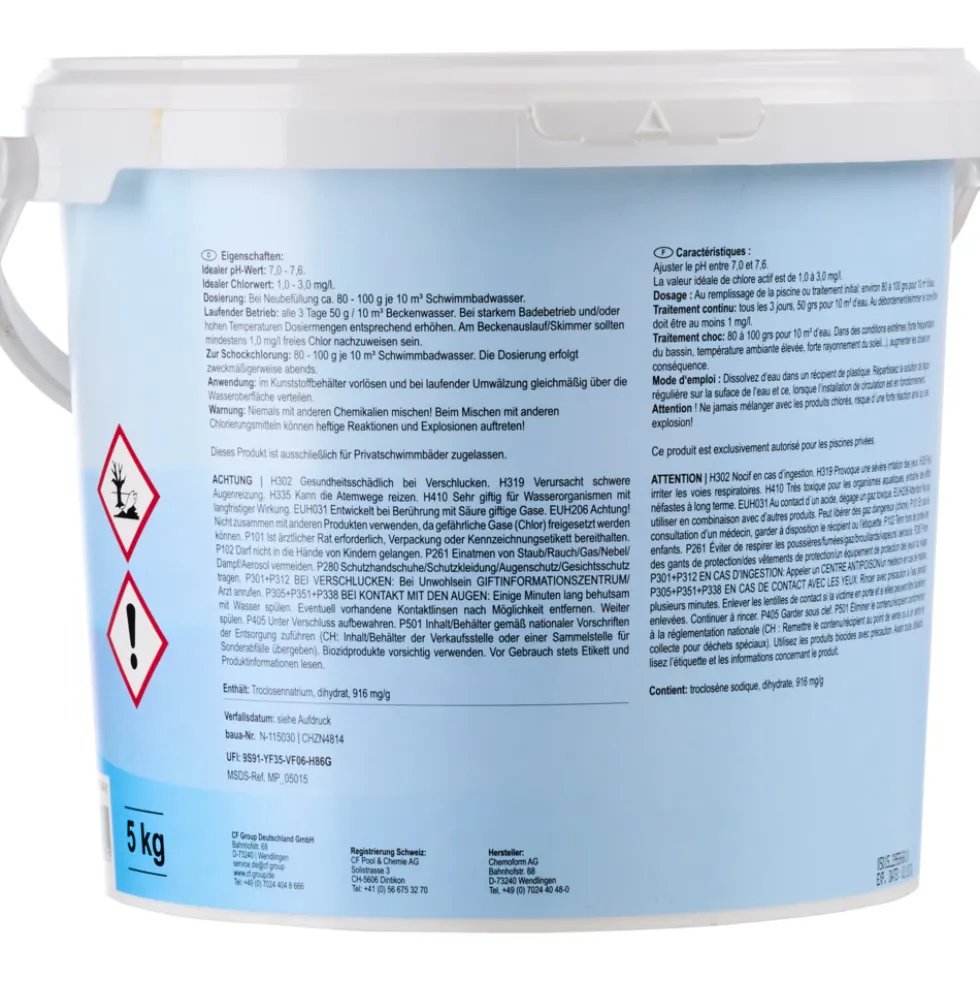 mediPOOL Schnell-Chlorgranulat 5 kg
