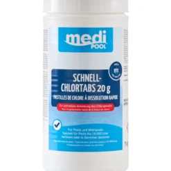 mediPOOL Schnell-Chlor-Tabs 20 g, 1 kg