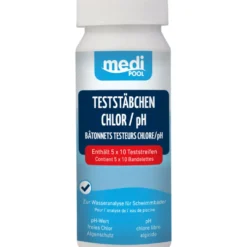 MediPool Test-Stäbchen Chlor/pH und Algenschutz