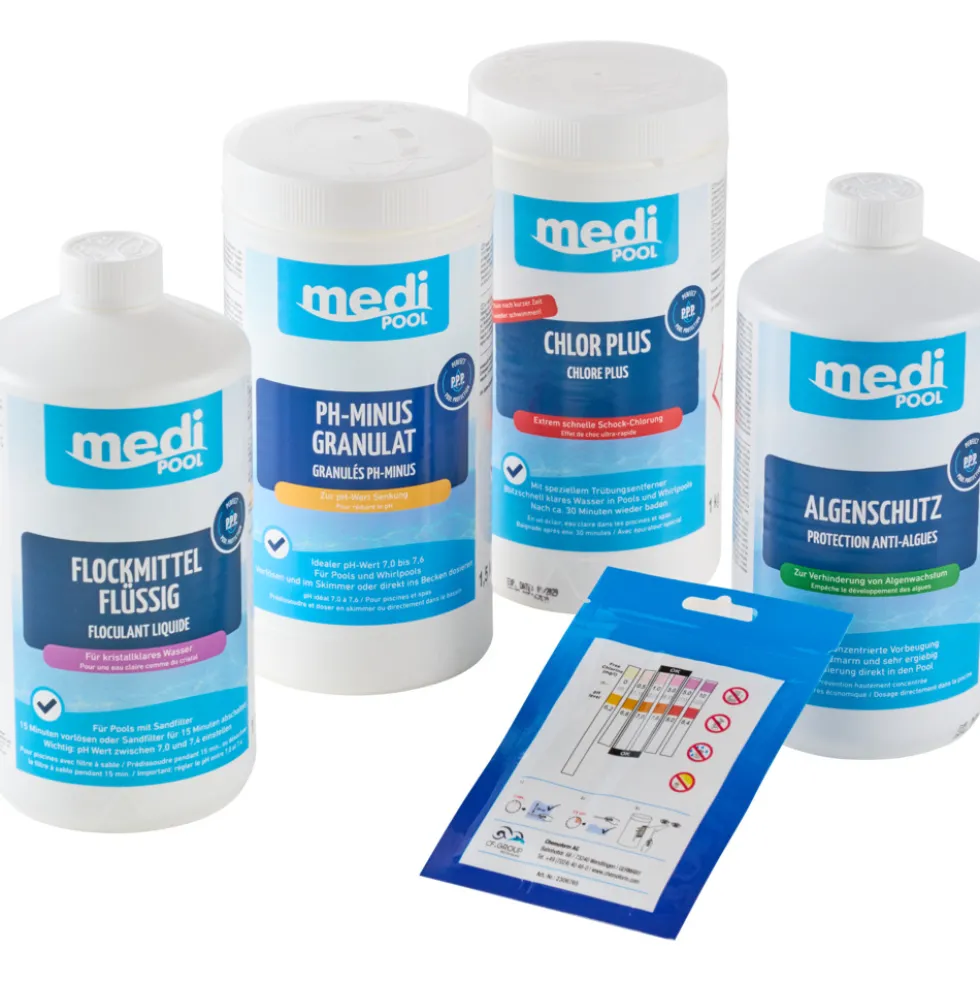mediPOOL Wasserpflege-Grundausstattungs-Set