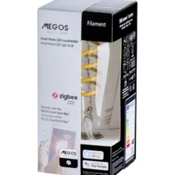 MEGOS LED-Filament-Lampe 4,5 Watt mit E27 Sockel