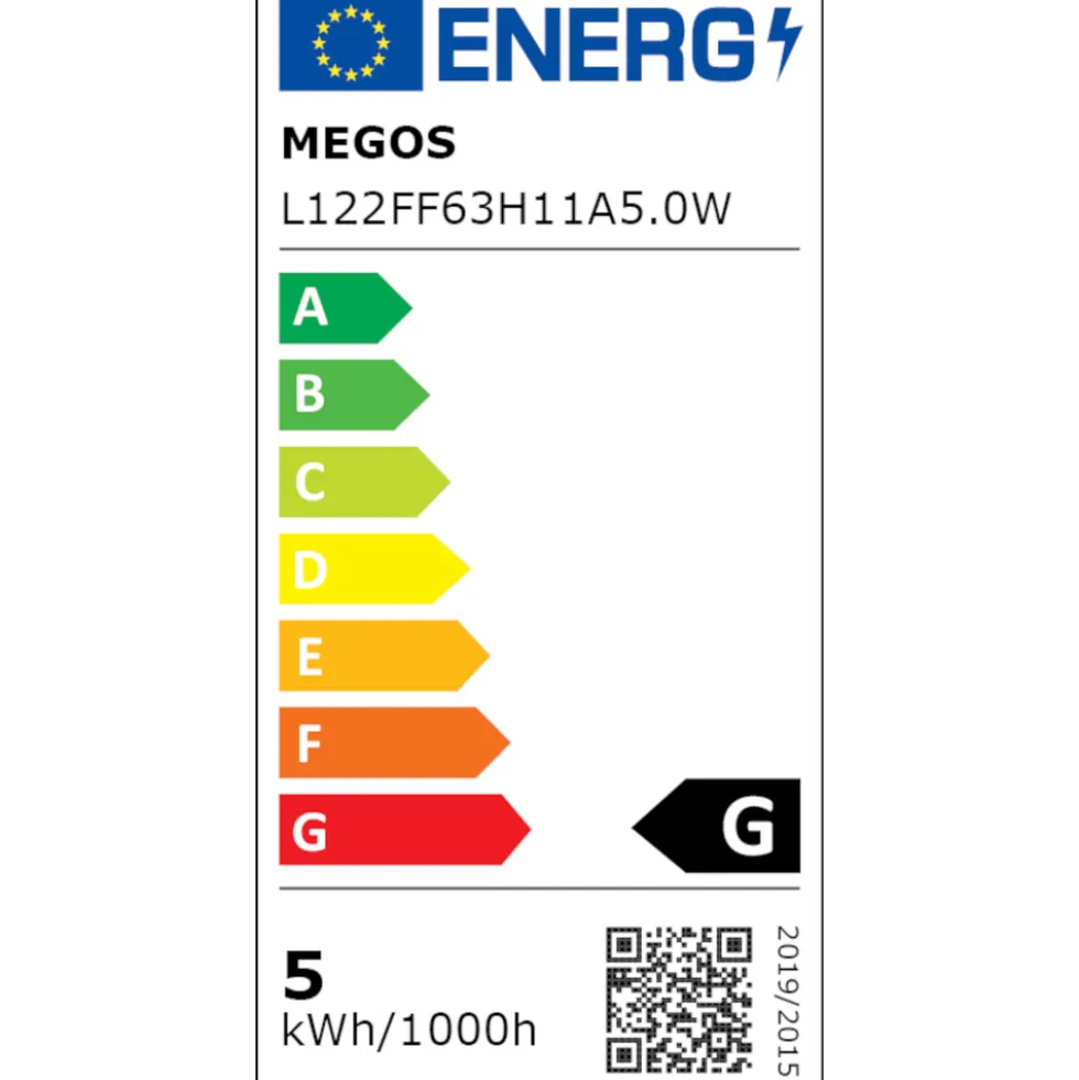 MEGOS LED-Reflektor-Lampe 5 Watt mit GU10 Sockel