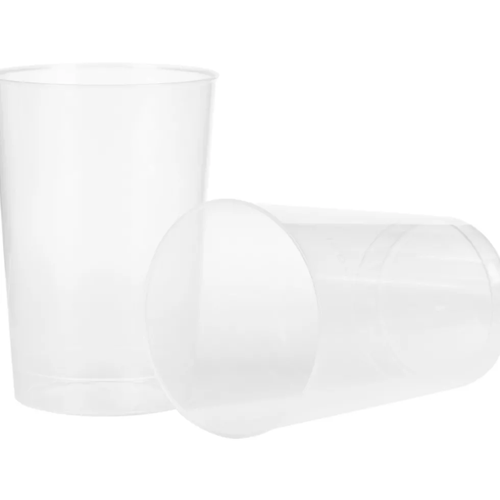 Mehrweg-Trinkbecher 10 Stück klar 0,2 Liter