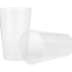 Mehrweg-Trinkbecher 10 Stück klar 0,3 Liter