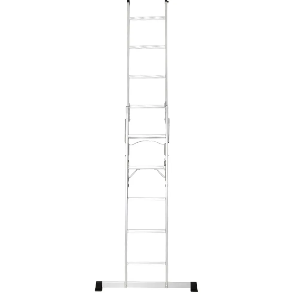 Mehrzweckleiter 3in1 aus Aluminium mit 5+6 Sprossen