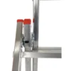 Mehrzweckleiter mit 3x6 Sprossen aus Aluminium