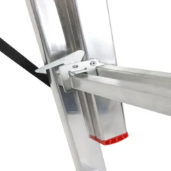 Mehrzweckleiter mit 3x6 Sprossen aus Aluminium