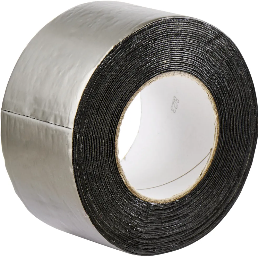 MEM Bitumen-Band bleifarben 7,5cm x 10m