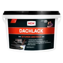 MEM Bitumen-Dachlack 5 Liter