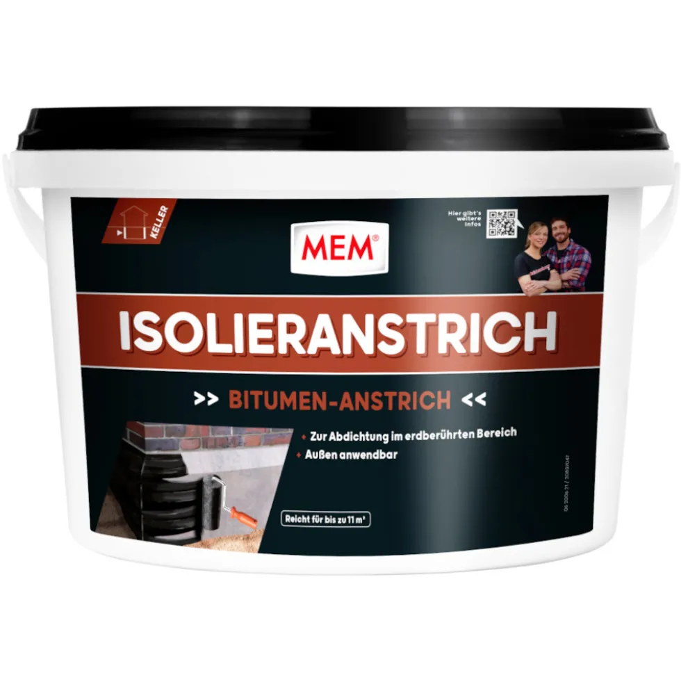 MEM Bitumen-Isolieranstrich 5 Liter