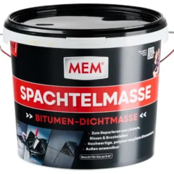 MEM-Bitumen-Spachtelmasse 7 kg