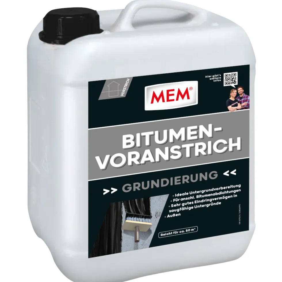 MEM Bitumen-Voranstrich 5 Liter