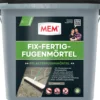 MEM Fix-Fertig-Fugenmörtel 12,5 kg, steingrau