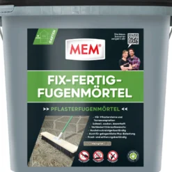 MEM Fix-Fertig-Fugenmörtel 12,5 kg, steingrau