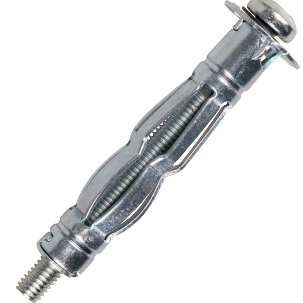 Metallhohlraumdübel MHD 5x24, 4 Stück mit metrischer Schraube